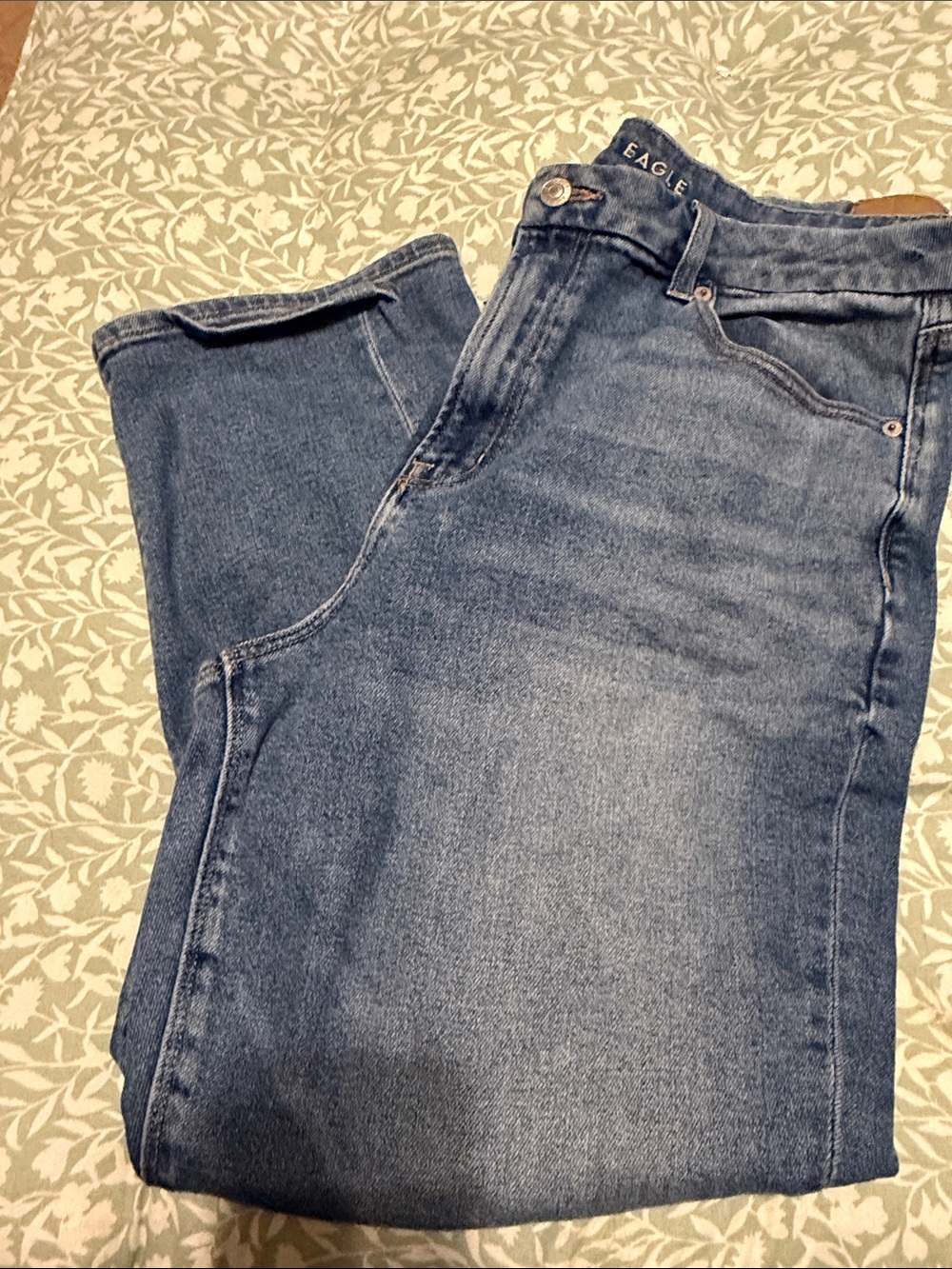 American Eagle light  Blue Straight Jeans